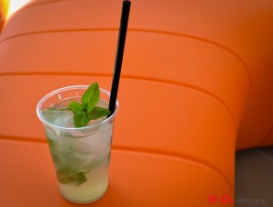 Bicchiere monouso per cocktails.